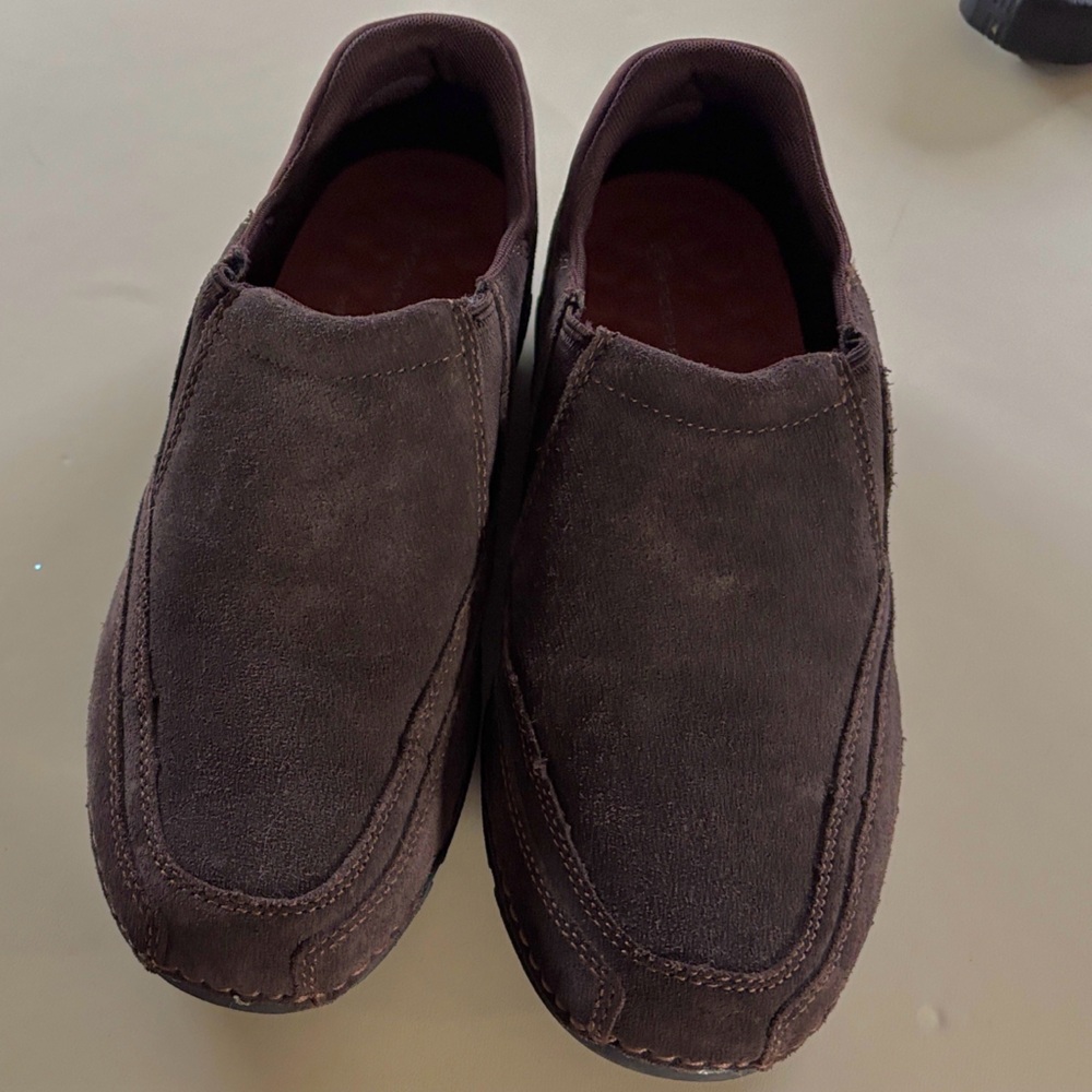 Rockport Adiprene Adidas Brown Suede Loafers